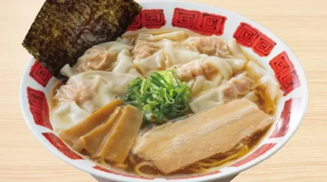 ワンタンメン(バーミヤン)