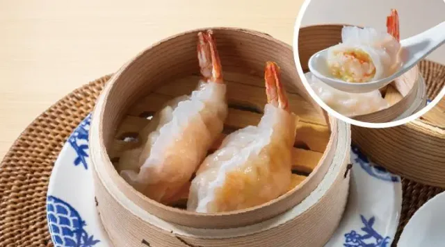 「沈さんの」まるごと海老蒸し餃子(2コ)(バーミヤン)