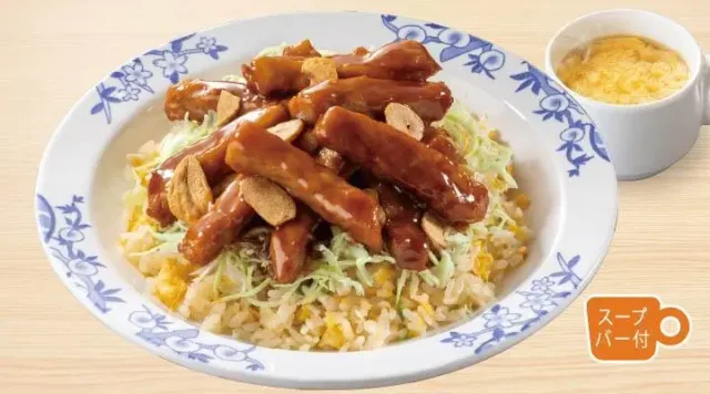濃厚とんてきチャーハン(肉ダブル)(バーミヤン)