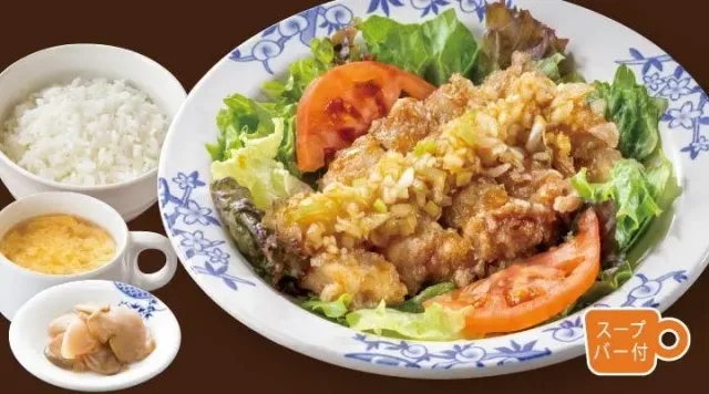 油淋鶏定食(バーミヤン)