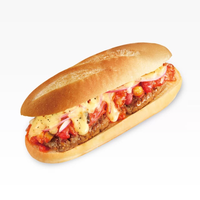 ホットサンド 大豆のミート ～チーズ＆トマト～（ドトール）
