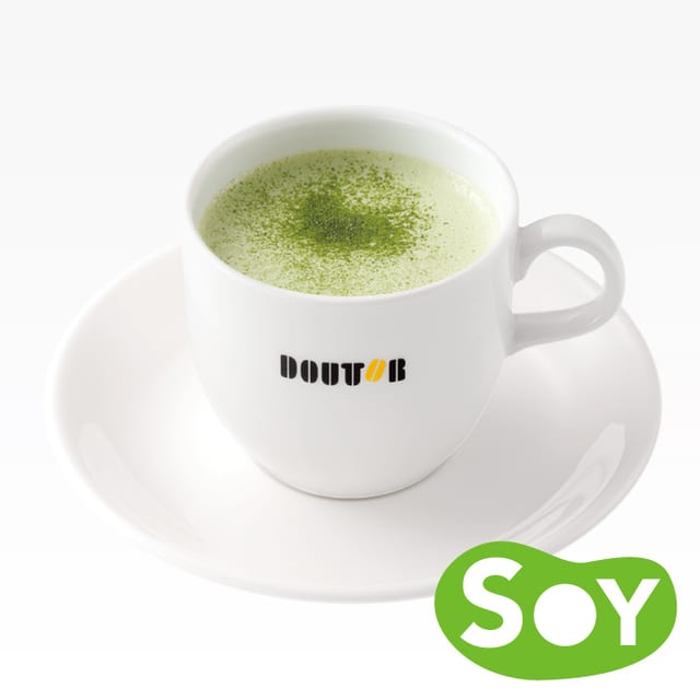 抹茶豆乳ラテ Sサイズ(ドトール)