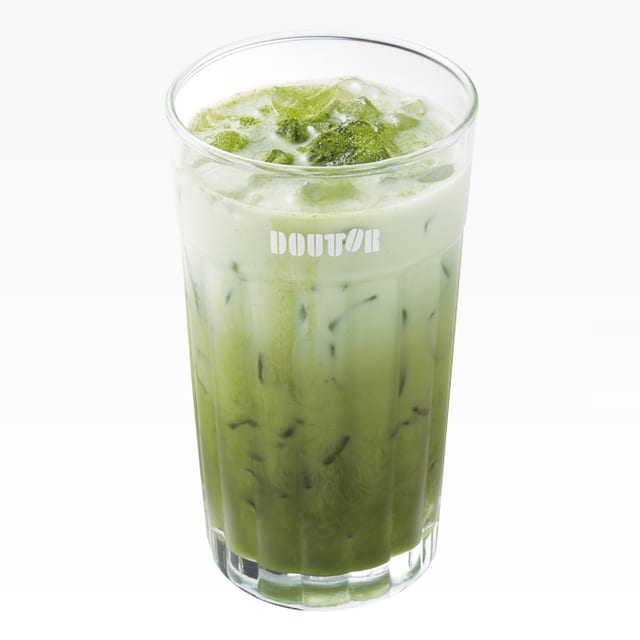 アイス抹茶ラテ Sサイズ（ドトール）