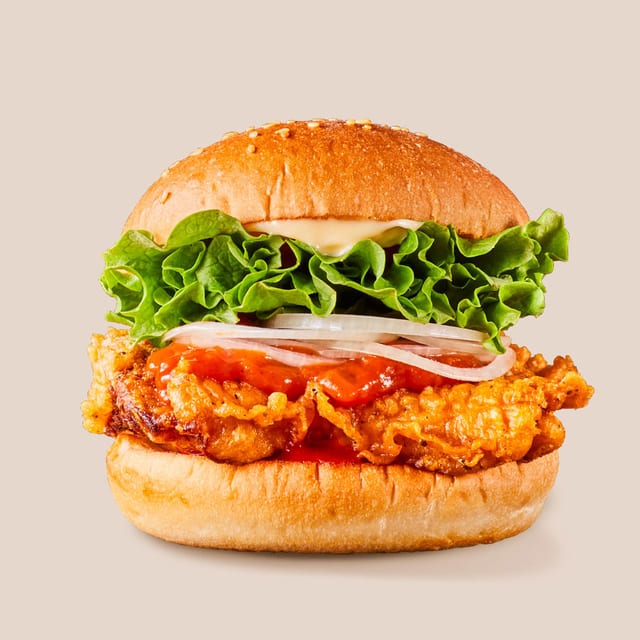 ホットチリチキンバーガー（フレッシュネスバーガー）
