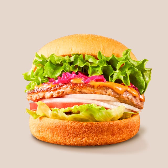 ガーデンサラダバーガー（フレッシュネスバーガー）