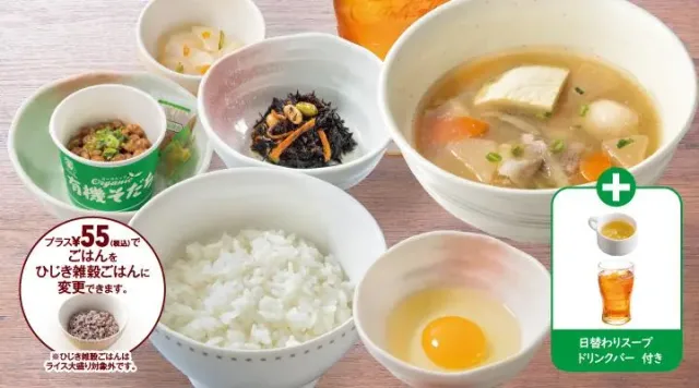 豚汁定食(ガスト)