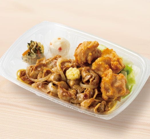 しょうが焼き＆から揚 おかずのみ（ほっともっと）