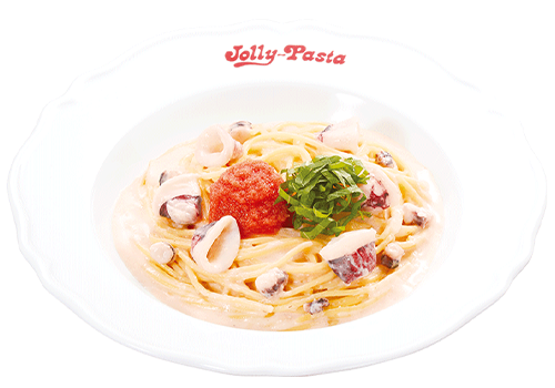 イカの明太子クリーム(ジョリーパスタ)