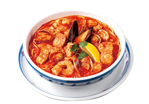 辛口トマトスープパスタ(ジョリーパスタ)