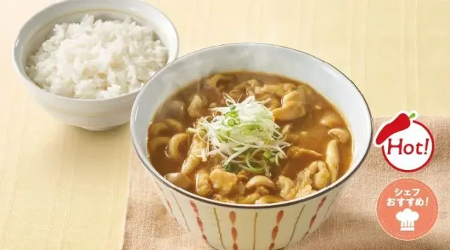 カレー南蛮うどん+ご飯(ジョナサン)