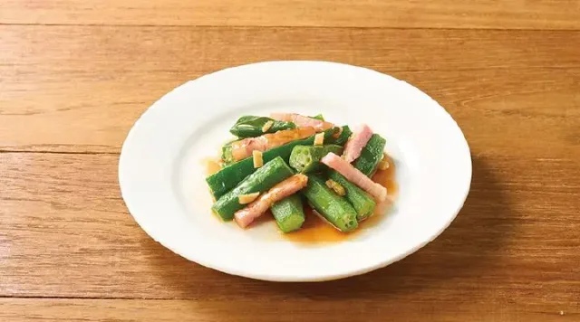 オクラのオーブン焼き(ジョナサン)