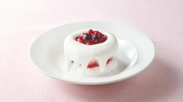 純氷ドルチェ”淡雪” (ミニサイズ)苺みるくのショートケーキ氷(ジョナサン)
