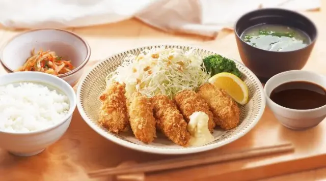 広島県産カキフライ膳(ジョナサン)
