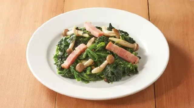 ほうれん草とベーコンのソテー(ジョナサン)
