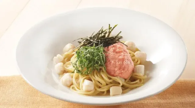 たらこと小柱のパスタ(ジョナサン)
