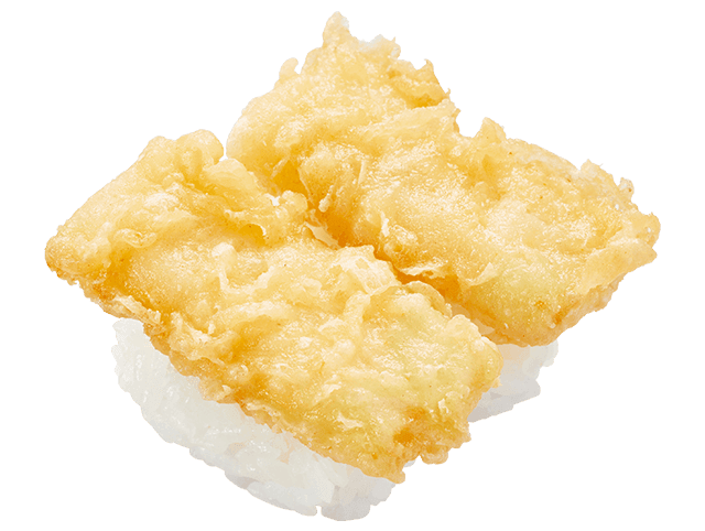 さくさくイカ天にぎり(かっぱ寿司)