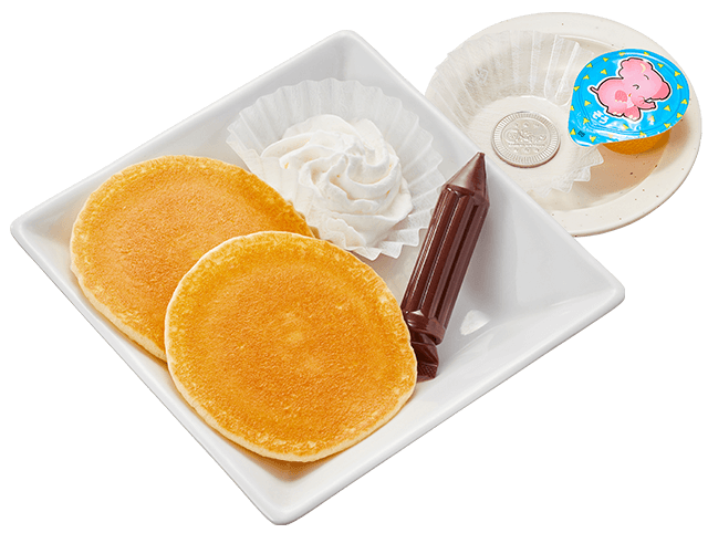 おこさまパンケーキ(かっぱ寿司)