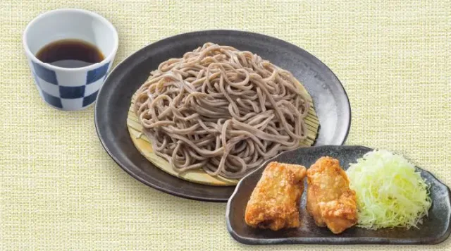 もり蕎麦&から揚げセット(から好し)