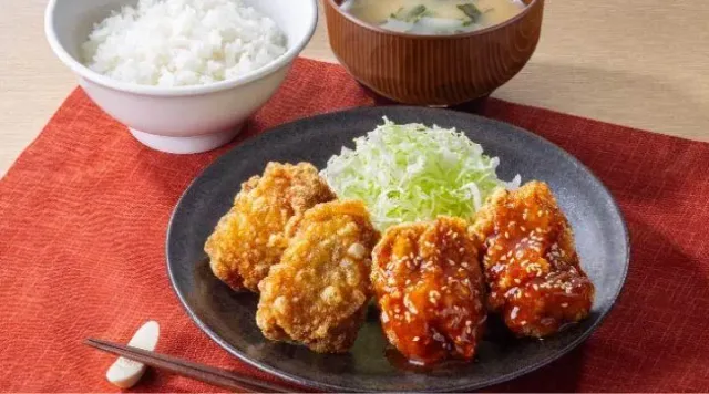 ヤンニョム合盛り定食【4個】(から好し)