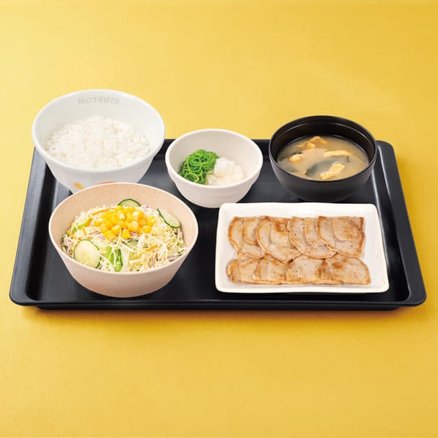 豚ロース焼肉定食 ダブル(松屋)