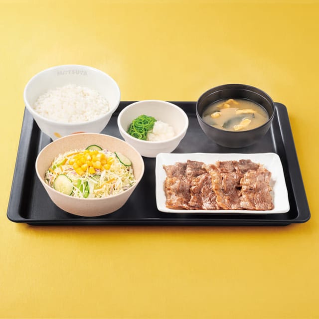 牛焼肉定食（松屋）