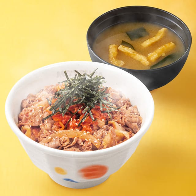 キムチ牛めし 並盛(松屋)