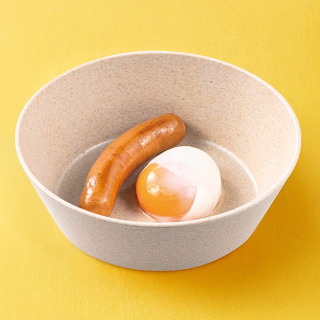ソーセージ半熟玉子(松屋)