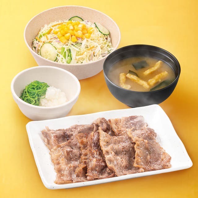 牛焼肉生野菜セット（松屋）