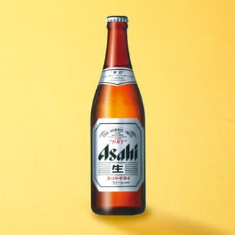 ビール中瓶（アサヒスーパードライ）（松屋）