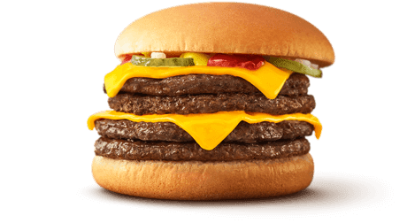 倍ダブルチーズバーガー（マクドナルド）