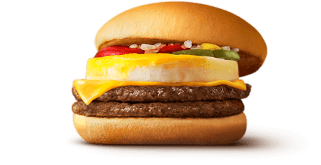 倍エグチ(倍エッグチーズバーガー)(マクドナルド)