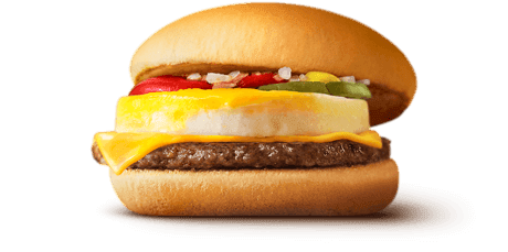 エグチ(エッグチーズバーガー)（マクドナルド）