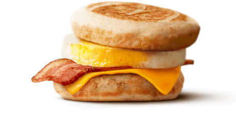 マックグリドル® ベーコンエッグ(マクドナルド)