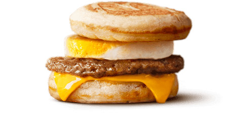 マックグリドル® ソーセージエッグ(マクドナルド)