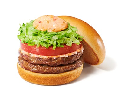 ダブルモス野菜バーガー(モスバーガー)