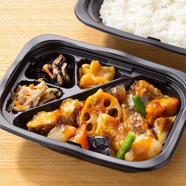 すけそう鱈と野菜の黒酢あん 弁当(大戸屋)