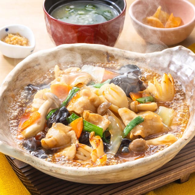 中華五目餡かけ土鍋ご飯（大戸屋）