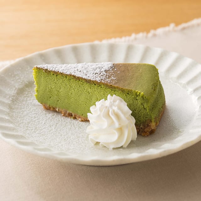 宇治抹茶の豆乳チーズケーキ(大戸屋)