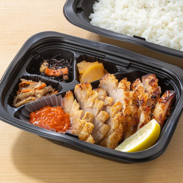 豚トロみそ漬け炭火焼き 弁当(大戸屋)