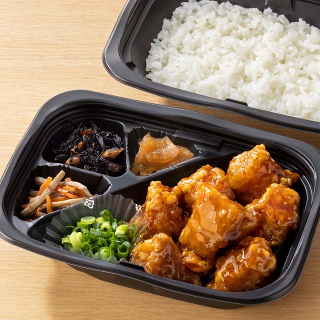 甘からだれの鶏唐揚げ 弁当（大戸屋）