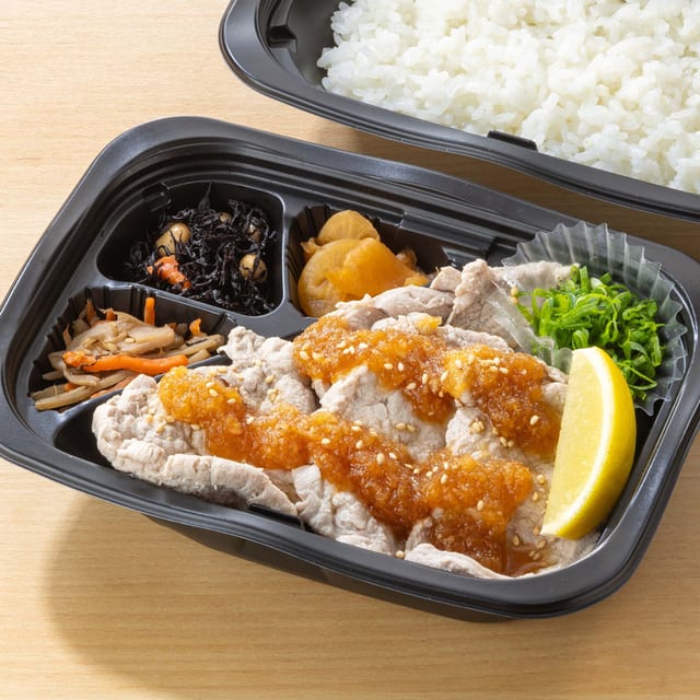 豚ヒレの冷しゃぶ おろし柚香だれ 弁当（大戸屋）