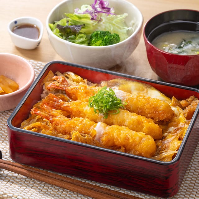 海老の玉子とじ重(大戸屋)