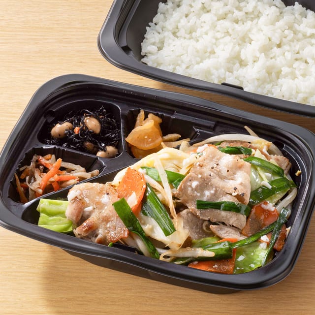 肉野菜塩こうじ炒め 弁当（大戸屋）