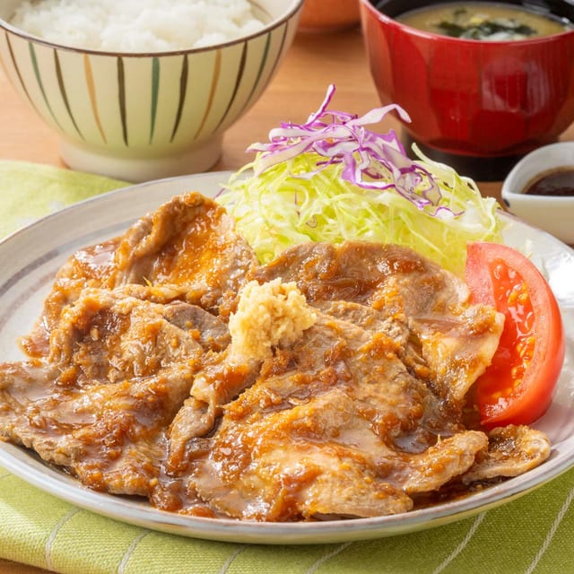 すりおろし生しょうがの豚肩ロース生姜焼き(大戸屋)