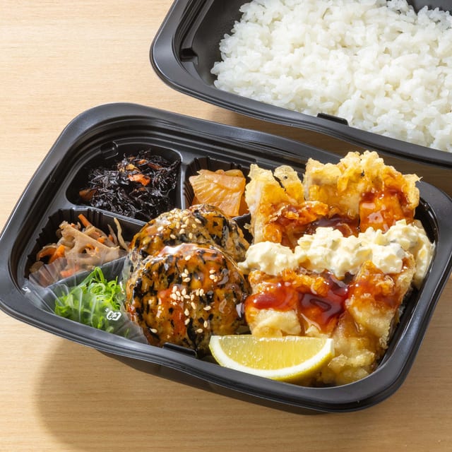 大戸屋風チキン南蛮とひじき入り鶏つくね 弁当（大戸屋）