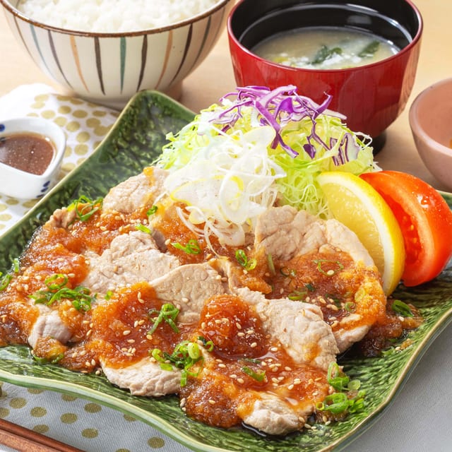 豚ヒレの冷しゃぶ おろし柚香だれ（大戸屋）