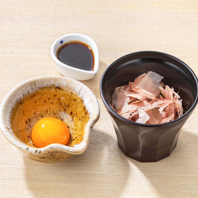 大戸屋節と黄身のごはんがけセット（大戸屋）