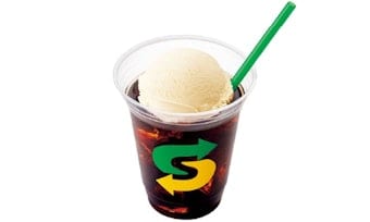 コーヒーフロート（サブウェイ）
