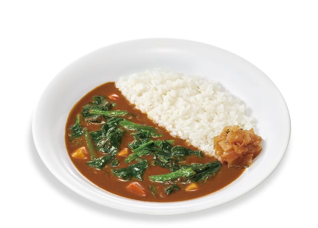 ほうれん草カレー 大盛(すき家)
