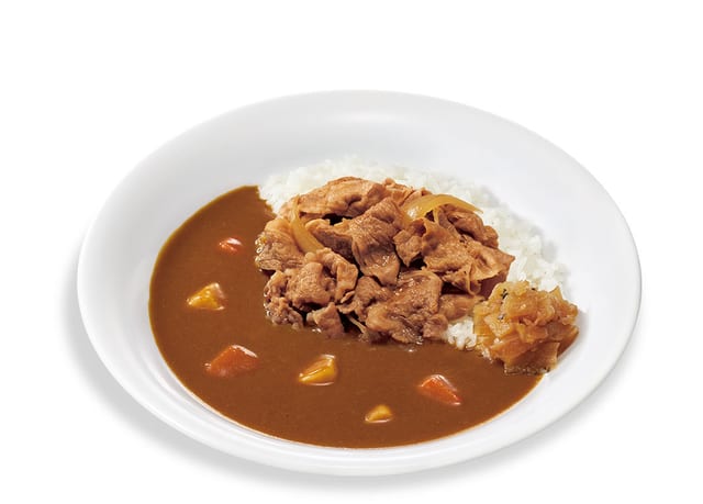 牛カレー ミニ（すき家）